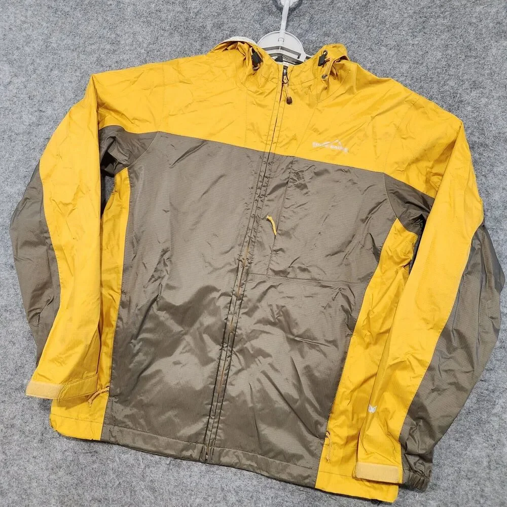 Eddie Bauer Mens M Medium‎ Weatheredge Shell Softshell Hooded Waterproof Jacket